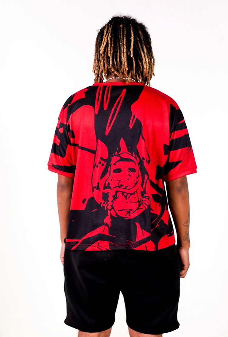 Soul Crop Tee Red
