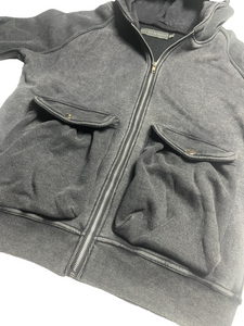 Washed Cargo Zip Up