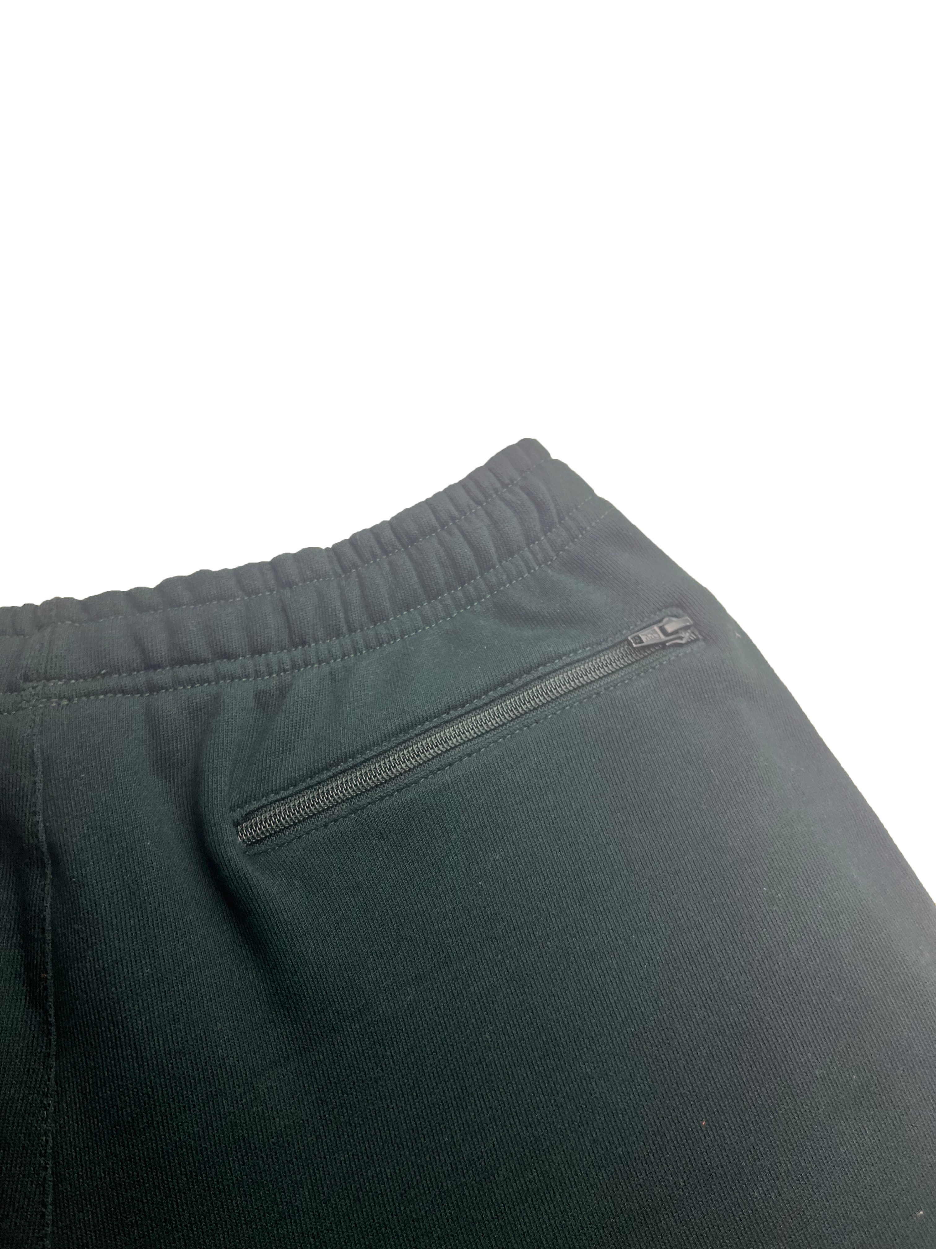 Forest Green Terry Puff B Shorts
