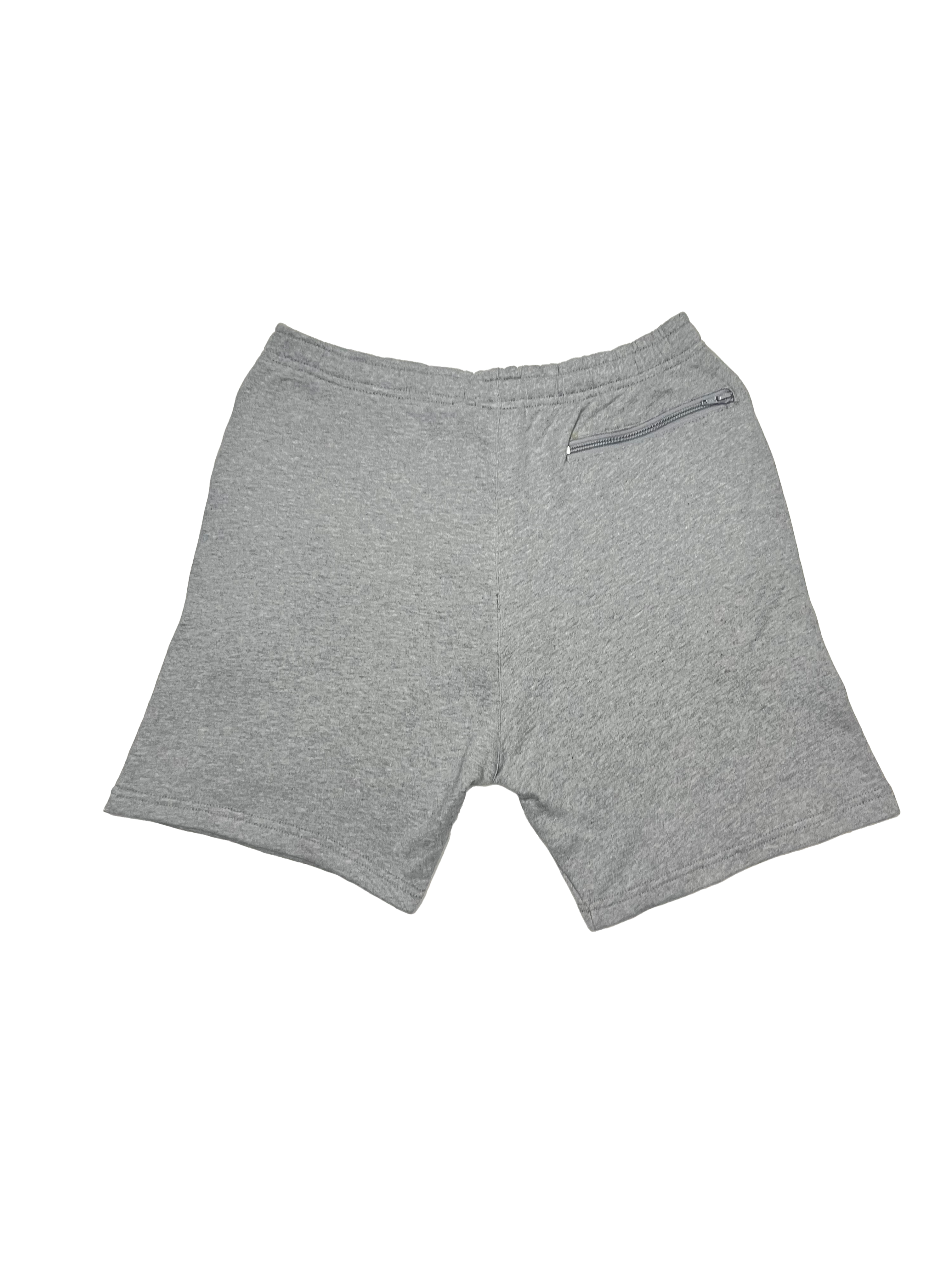 Grey Terry Puff B Shorts