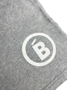Grey Terry Puff B Shorts