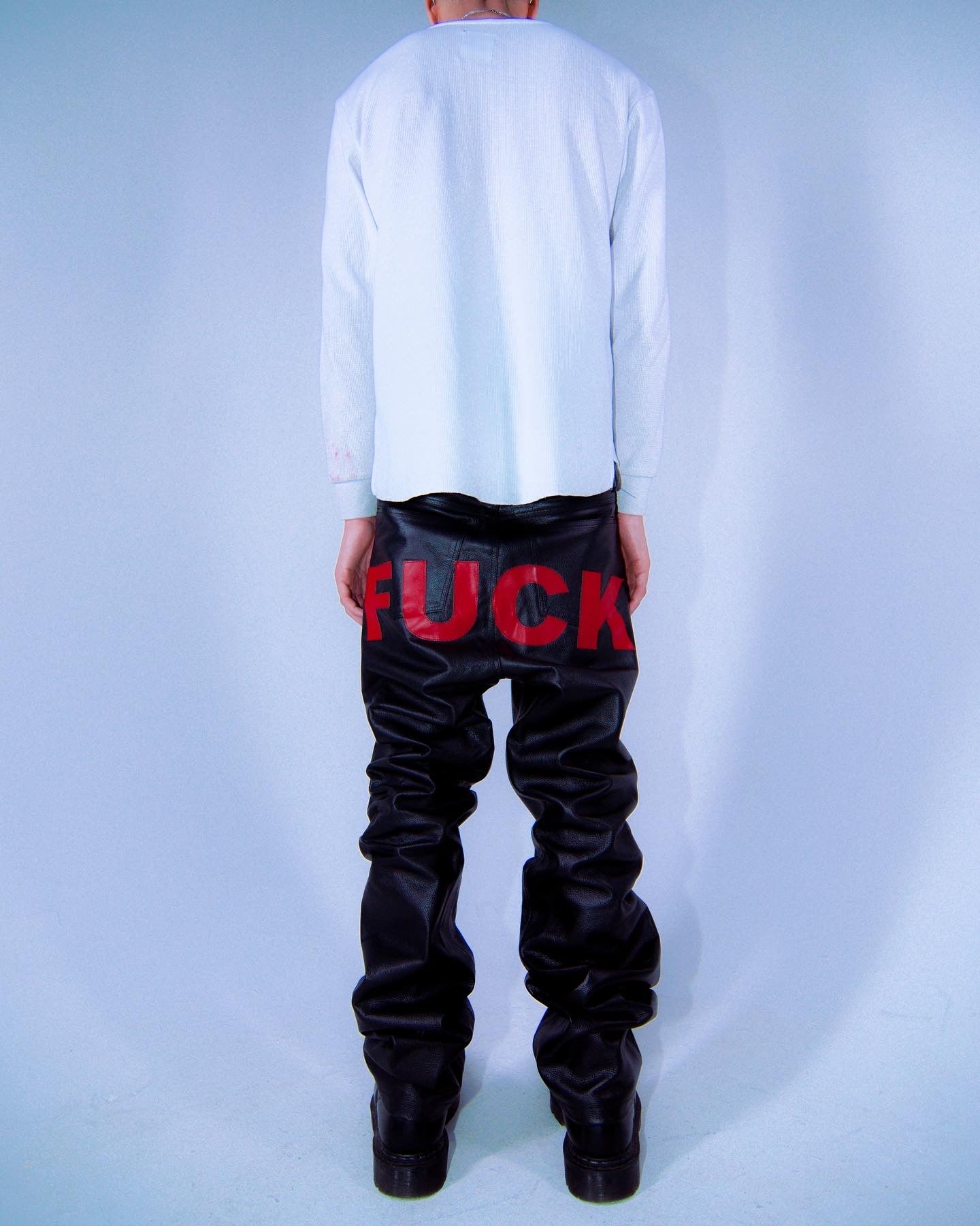 F*CK Leather Pants