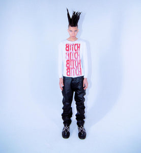 F*CK Leather Pants