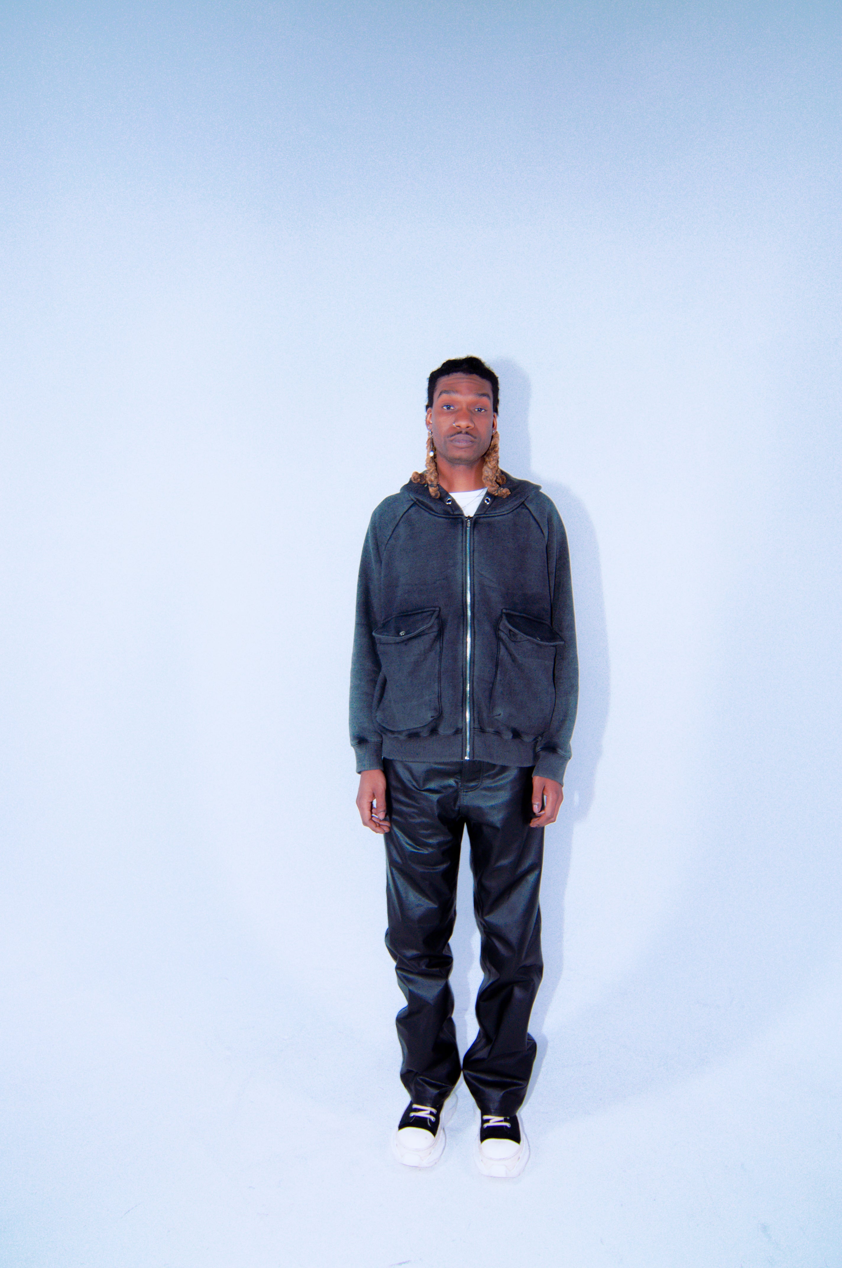Washed Cargo Zip Up