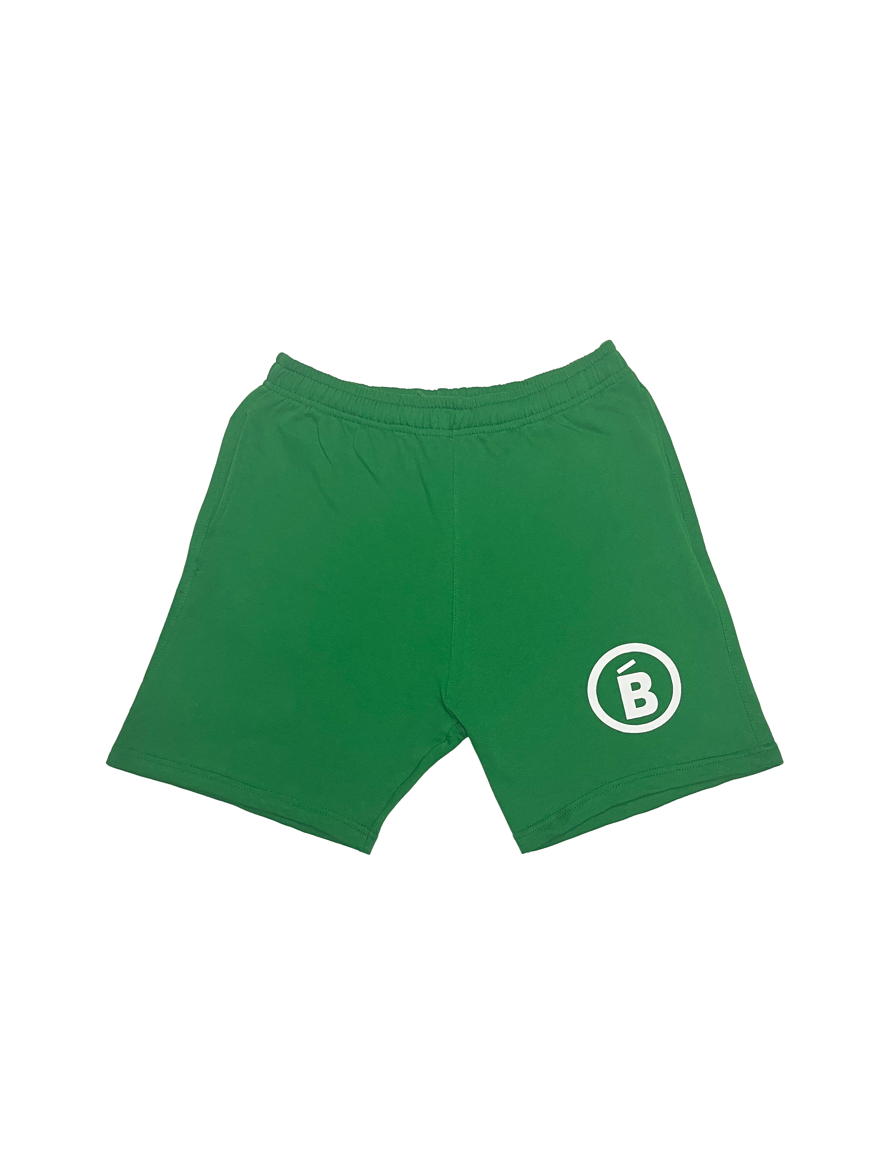 Kelly Green Terry Puff B Shorts
