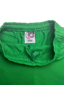 Kelly Green Terry Puff B Shorts