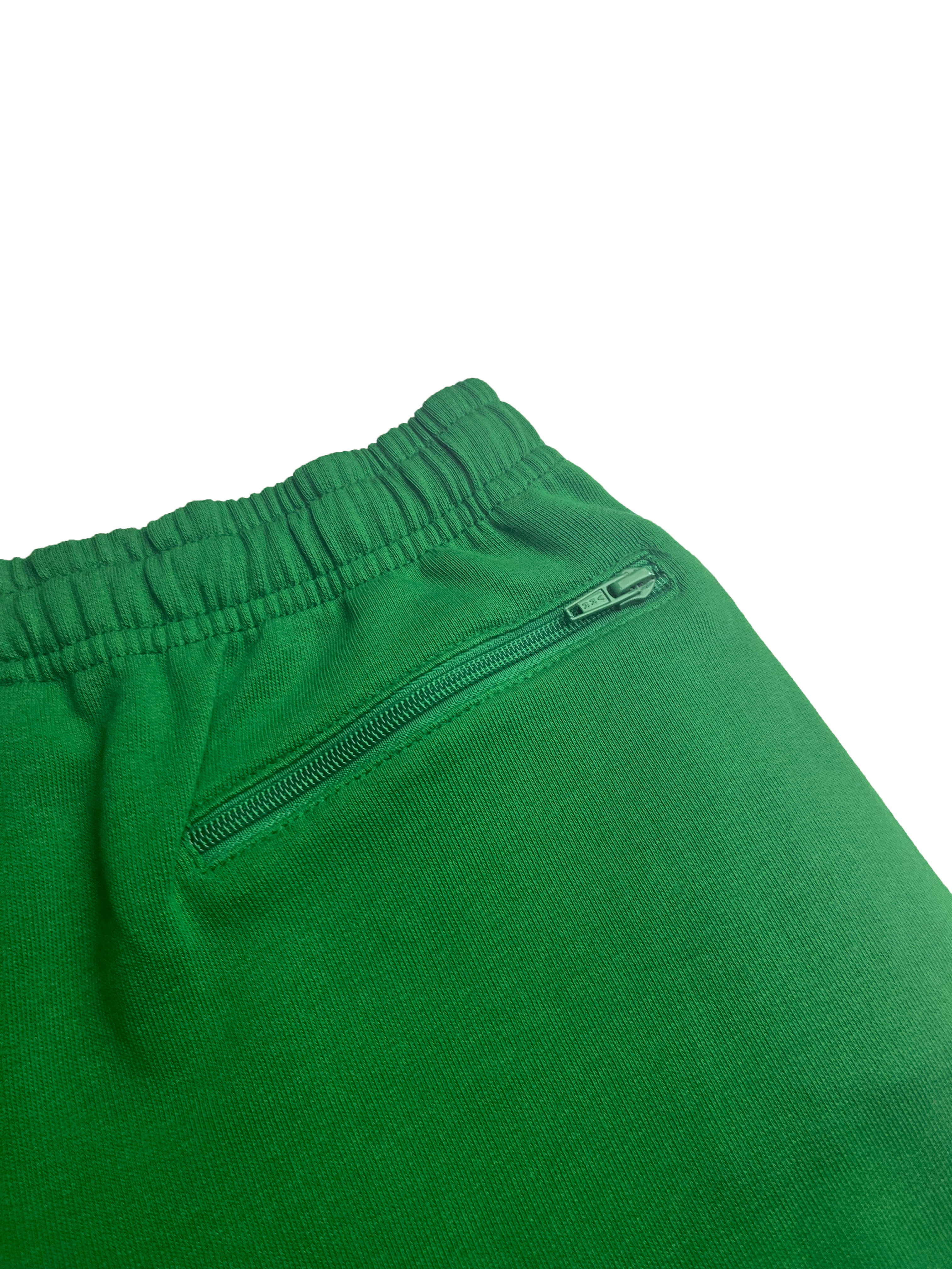 Kelly Green Terry Puff B Shorts