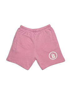 Light Pink Terry Puff B Shorts