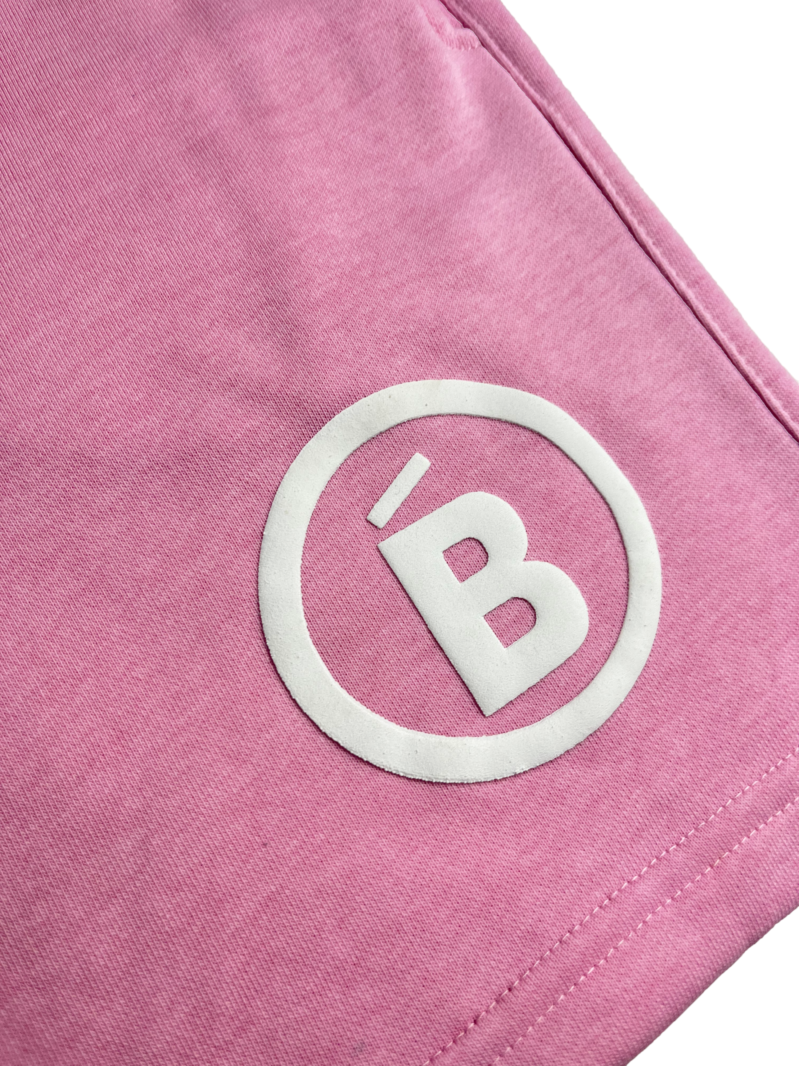 Light Pink Terry Puff B Shorts