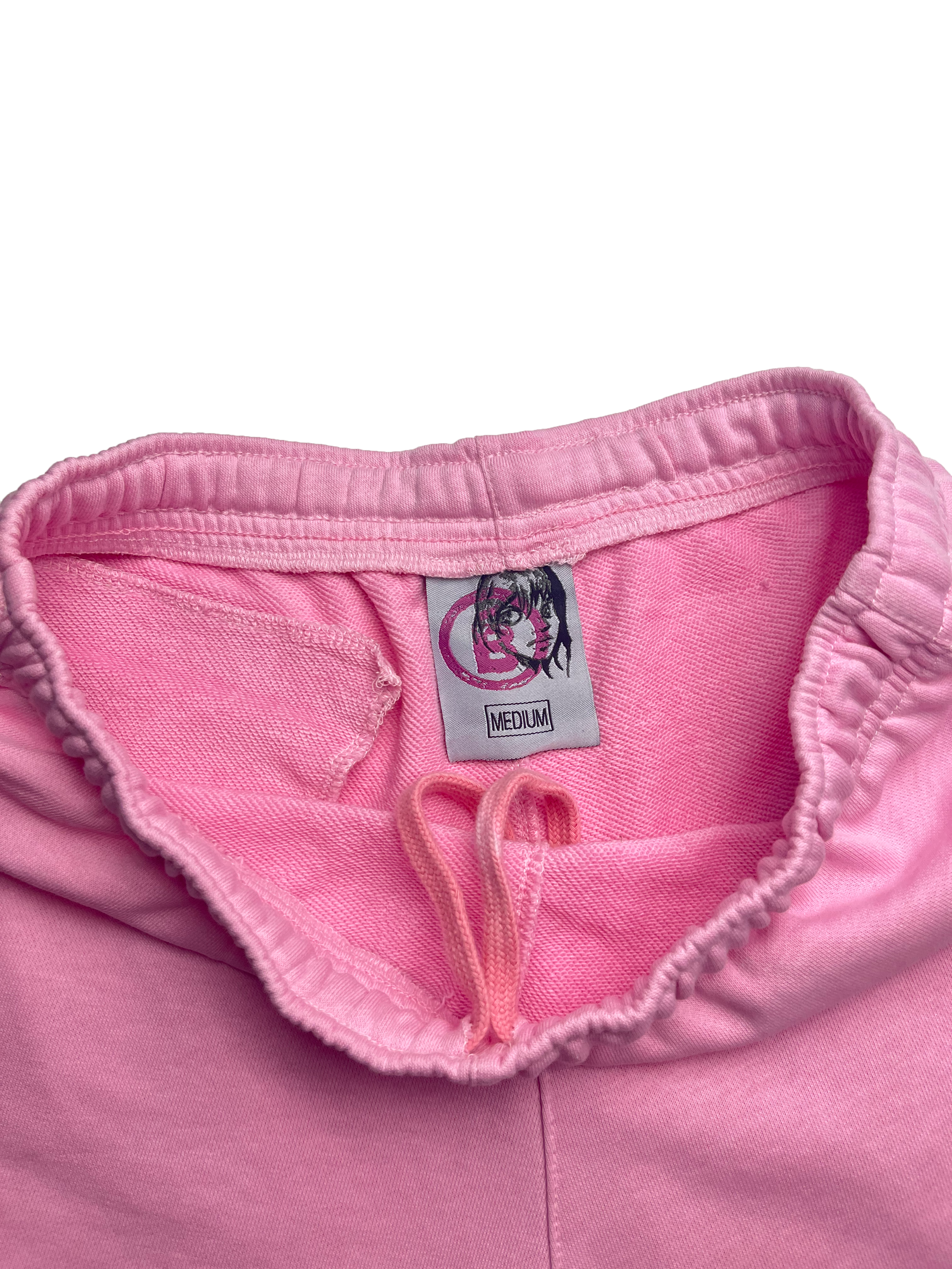 Light Pink Terry Puff B Shorts