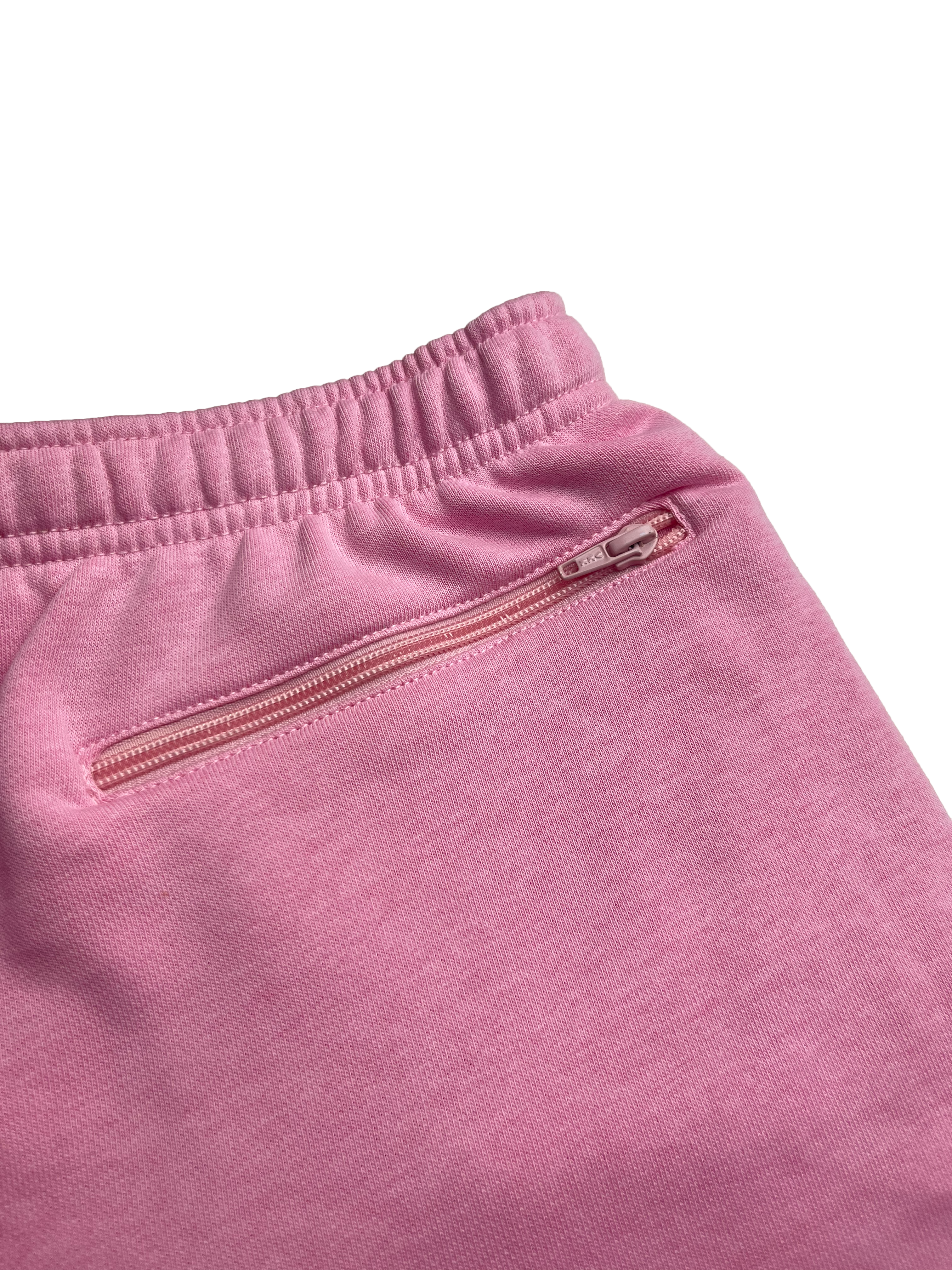 Light Pink Terry Puff B Shorts