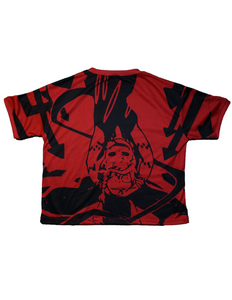 Soul Crop Tee Red